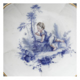 Déjeuner à thé Hébert (cinq pièces) Giclée-Druck von André Vincent Vieillard