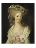 Marie-Thérèse-Louise de Savoie Carignan, princesse de Lamballe (1749-1792) Giclee Print by Louis Edouard Rioult