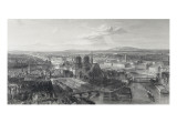 Paris en 1860 Lámina giclée por Edouard Willmann Paris en 1860 Lámina giclée por Edouard Willmann