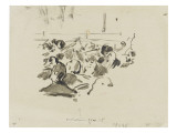 Musiciens à l'orchestre Giclee Print by Edouard Manet