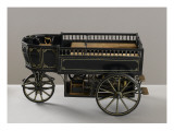 Maquette de la voiture à gaz de Lenoir Reproduction procédé giclée
