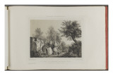 Memories of Fontainebleau, Dedicated to the Duchess of Aumale Estampe de qualité par Ch. Walter