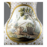 Pot à lait et jatte à dejeuner Giclée-Druck