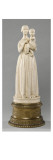 Mme Delaroche et son fils Horace (1836-1879) Giclee-trykk av Jean-Auguste Barre