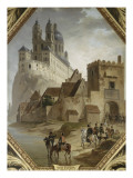Occupation de l'Abbaye de Melck par l'armée française, 10 novembre 1805 Giclee Print by Adolphe Roehn