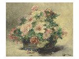 Pivoines Giclee Print by Georges Jeannin