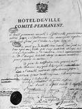 Ordre de démolition de la Bastille Lámina giclée Ordre de démolition de la Bastille Lámina giclée