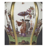 Paire de boîtes à thé octogonales Giclée-Druck