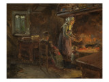 Les crêpes en Bretagne Lámina giclée por Gabriel Thurner Les crêpes en Bretagne Lámina giclée por Gabriel Thurner