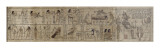 Papyrus mythologique de Serimen Wydruk giclee