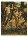 Minerva Expelling the Vices of the Garden of Virtue Giclee Print by Andrea Mantegna