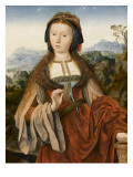 Marie Madeleine reproduction procédé giclée par Quentin Metsys