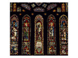 Cathédrale Notre Dame de Chartres. Vitrail du transept nord, les lancettes Giclee Print