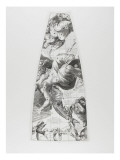Modèle du globe céleste pour l'année 1700 par P. Coronelli : le Triangle, le Poisson, le Bélier reproduction procédé giclée par Arnould de Vuez