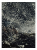 Marine avec récif Giclee Print by August Johan Strindberg