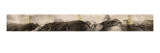 Panorama d'un massif de montagne aux environs de Zermatt en Suisse Giclee Print