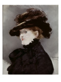 Méry Laurent reproduction procédé giclée par Edouard Manet