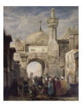 Mosquée d'al-Azhar au Caire Lámina giclée por Adrien Dauzats Mosquée d'al-Azhar au Caire Lámina giclée por Adrien Dauzats