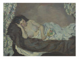 Femme nue couchée Reproduction procédé giclée par Armand Guillaumin