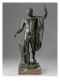 Affiche Napoléon 1er, Clos Vougeot reproduction procédé giclée par Antonio Canova