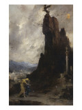 Oedipe s'exilant de Thèbes dit autrefois Oedipe et Antigone Giclee Print by Henri Levy