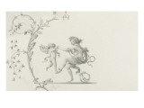 Monographie du palais de Fontainebleau : Boudoir de la Reine Lámina giclée por Rodolphe Pfnor