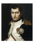 Affiche Napoléon 1er, Clos Vougeot reproduction procédé giclée par Jacques-Louis David