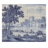 Panneau de 42 carreaux Giclee-trykk av Cornelis Boumeester Panneau de 42 carreaux Giclee-trykk av Cornelis Boumeester