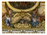 Passage of the Rhine in the Presence of Enemies, 1672 Giclee Print by Charles Le Brun