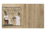 Papyrus du Livre des Morts de Djedkhonsouiousankh Wydruk giclee