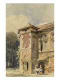 Ancienne maison à Beauvais, rue Sainte Véronique Giclee-trykk av Richard Parkes Bonington