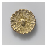 Bouton ornemental : rosace Reproduction procédé giclée