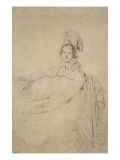 Mme Louis-Nicolas-Marie Destouches, née Armande-Edmée Charton reproduction procédé giclée par Jean-Auguste-Dominique Ingres