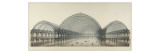 Palais de l'Industrie : coupe transversale Reproduction procédé giclée par Max Berthelin