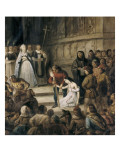 Notre Dame De Paris. the Apology (Book Viii, Ch.Vi) Giclee-trykk av Louis Boulanger Notre Dame De Paris. the Apology (Book Viii, Ch.Vi) Giclee-trykk av Louis Boulanger