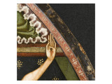 Panneau peint de Sauvagnat : Crucifixion reproduction procédé giclée