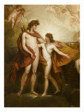 Phaëton sollicitant d'Apollon la conduite du Soleil Giclee Print by Benjamin West