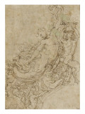 Ornement : faunes et chimères Lámina giclée por Benvenuto Cellini