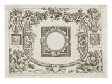 Ornements du pavillon de Pomone reproduction procédé giclée