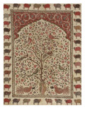 Panneau peint (pichvai) à l'arbre de vie Reproduction procédé giclée
