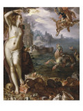 Persée secourant Andromède reproduction procédé giclée par Joachim Wtewael or Utawael