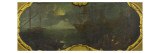 Marine, port de mer au clair de lune Giclée-Druck von Claude-Joseph Vernet