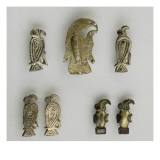 Planche de fibules aviformes Giclee Print
