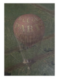 Vue générale de Paris, prise de l'Observatoire, en ballon Reproduction procédé giclée par Victor Navlet