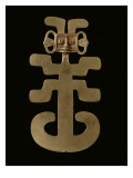 Pectoral en forme d'homme-jaguar stylisé Giclee Print
