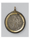 Pendentif : Nativité, saint Pierre et saint Dominique Lámina giclée Pendentif : Nativité, saint Pierre et saint Dominique Lámina giclée