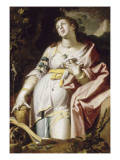 Madeleine pénitente Lámina giclée por Abraham Bloemaert