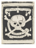 Memento mori, priez Dieu pour les trépassés Lámina giclée Memento mori, priez Dieu pour les trépassés Lámina giclée
