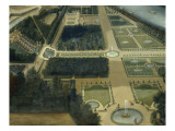 Vue cavalière du château, jardins bas et de la ville de Saint-Cloud Lámina giclée por Etienne Allegrain Vue cavalière du château, jardins bas et de la ville de Saint-Cloud Lámina giclée por Etienne Allegrain