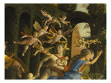 Minerva Expelling the Vices of the Garden of Virtue Giclee Print by Andrea Mantegna